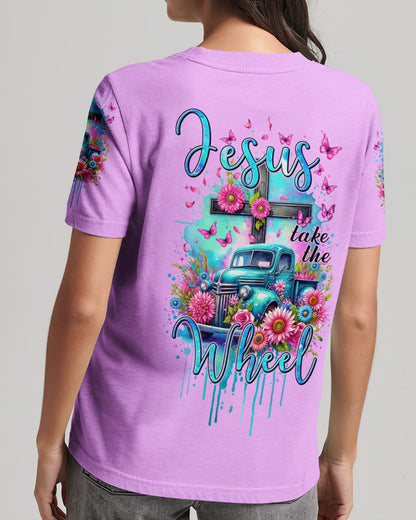 Jesus Take The Wheel Women's All Over Print Shirt - Tytm2111233, easychoo.com
