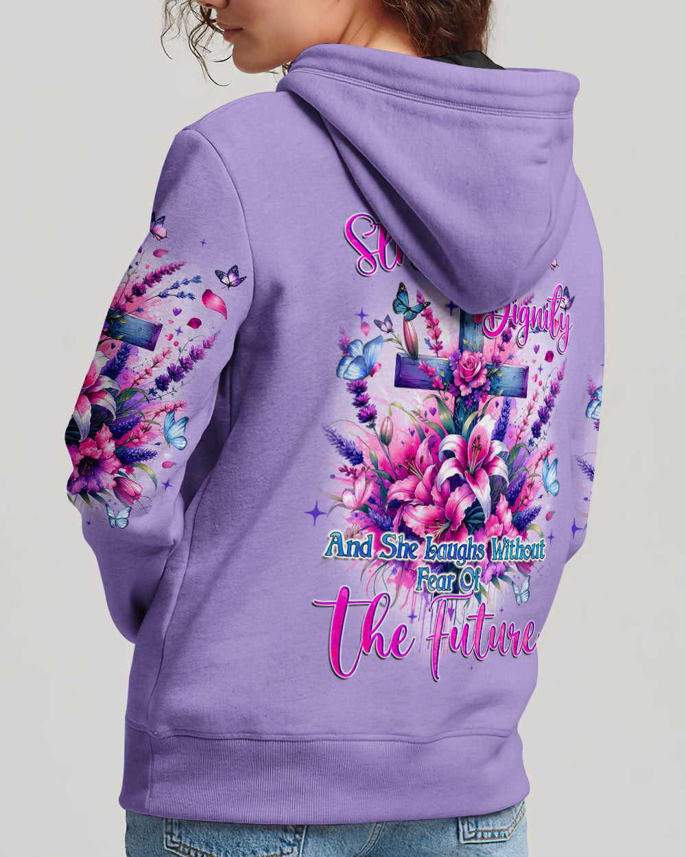 Strength And Dignity Women's All Over Print Shirt - Tyqy2012231, easychoo.com