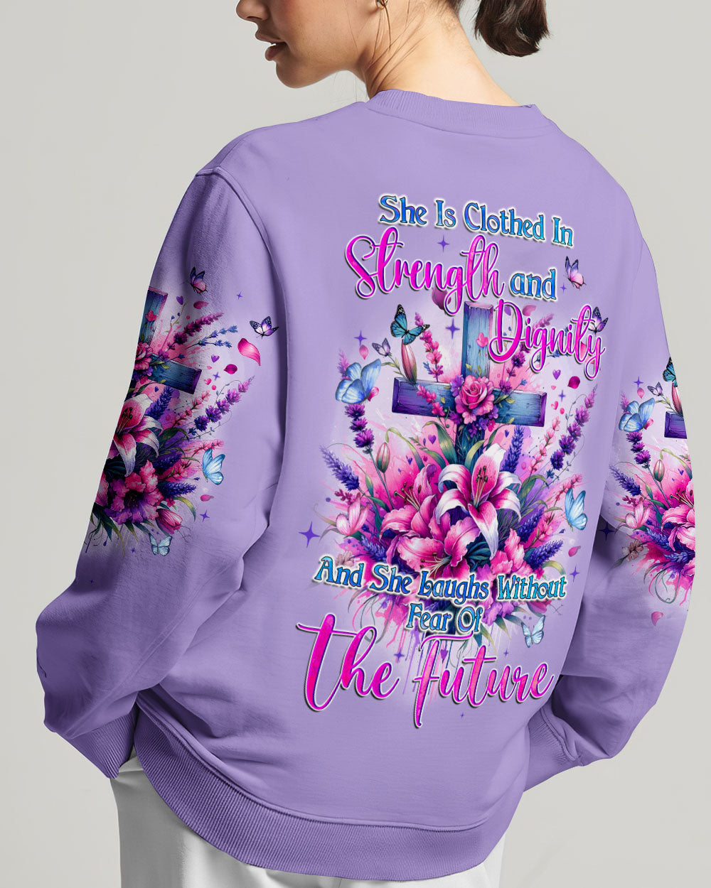 Strength And Dignity Women's All Over Print Shirt - Tyqy2012231, easychoo.com