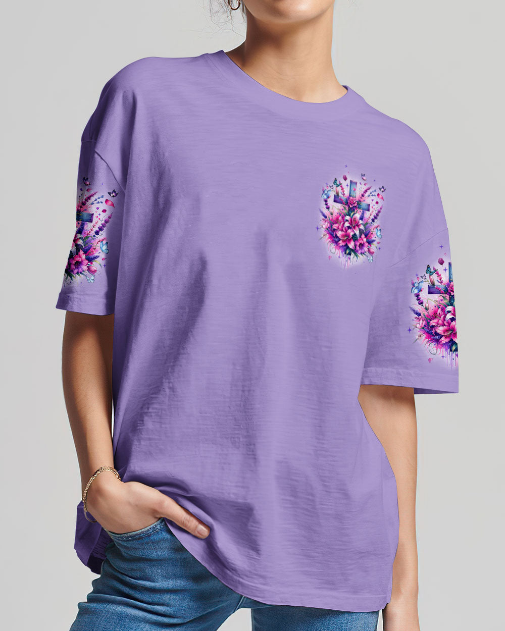 Strength And Dignity Women's All Over Print Shirt - Tyqy2012231, easychoo.com