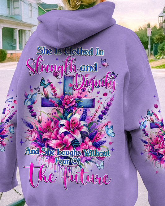 Strength And Dignity Women's All Over Print Shirt - Tyqy2012231, easychoo.com