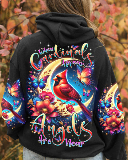 When Cardinals Appear Angels Are Near Women's All Over Print Shirt - Tltr1812232, easychoo.com
