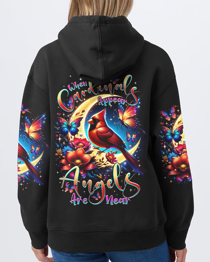 When Cardinals Appear Angels Are Near Women's All Over Print Shirt - Tltr1812232, easychoo.com