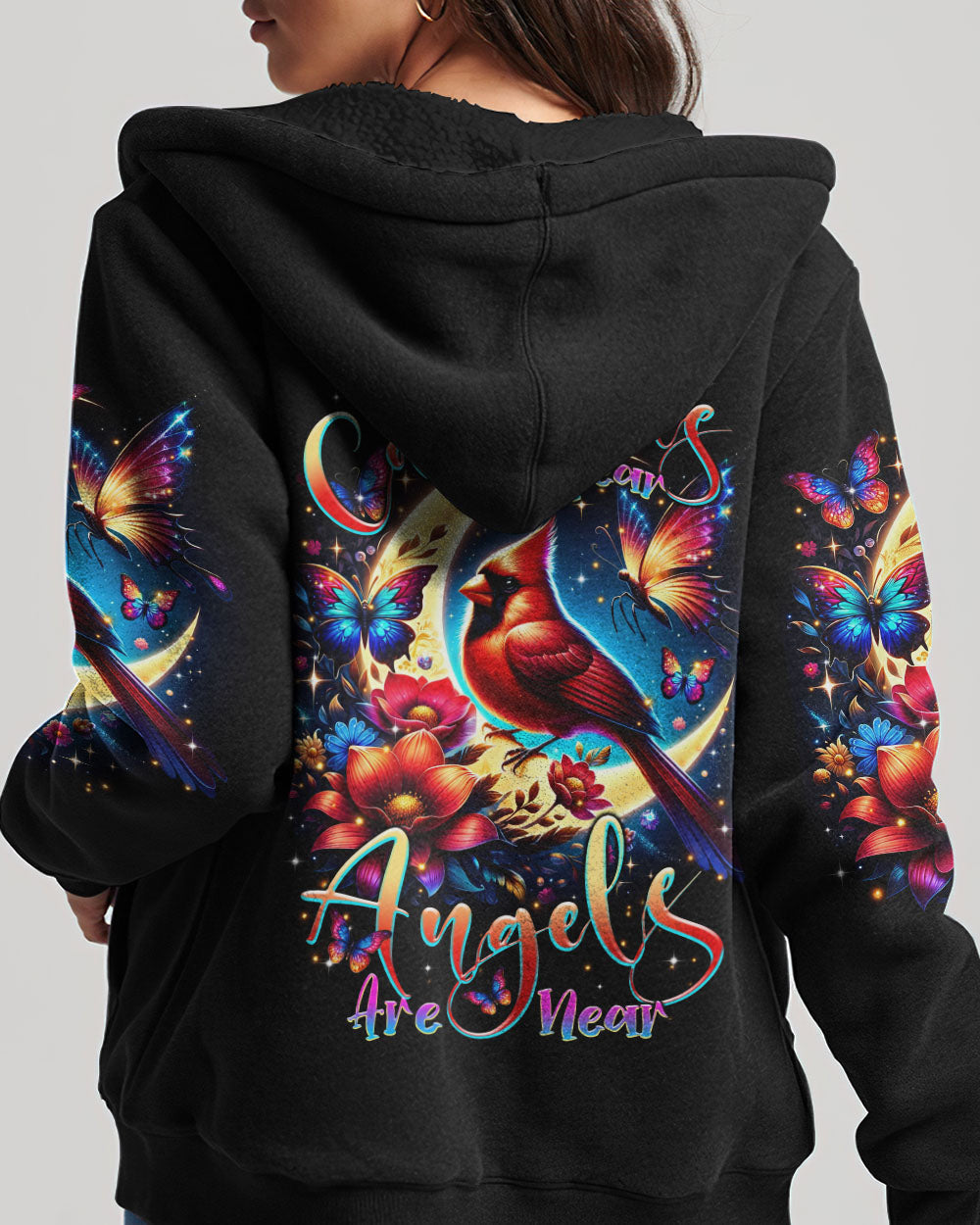 When Cardinals Appear Angels Are Near Women's All Over Print Shirt - Tltr1812232, easychoo.com