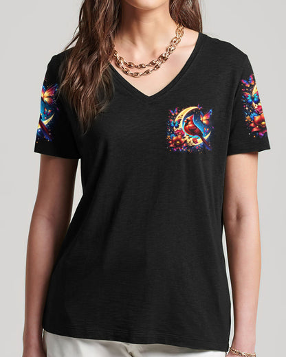 When Cardinals Appear Angels Are Near Women's All Over Print Shirt - Tltr1812232, easychoo.com