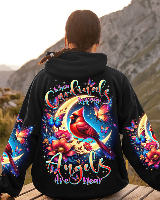 When Cardinals Appear Angels Are Near Women's All Over Print Shirt - Tltr1812232, easychoo.com