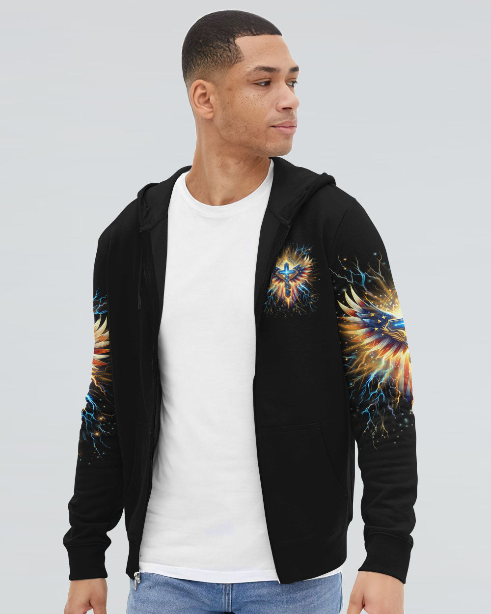 Be Strong And Courageous Men's All Over Print Shirt - Yhhn0401242, easychoo.com