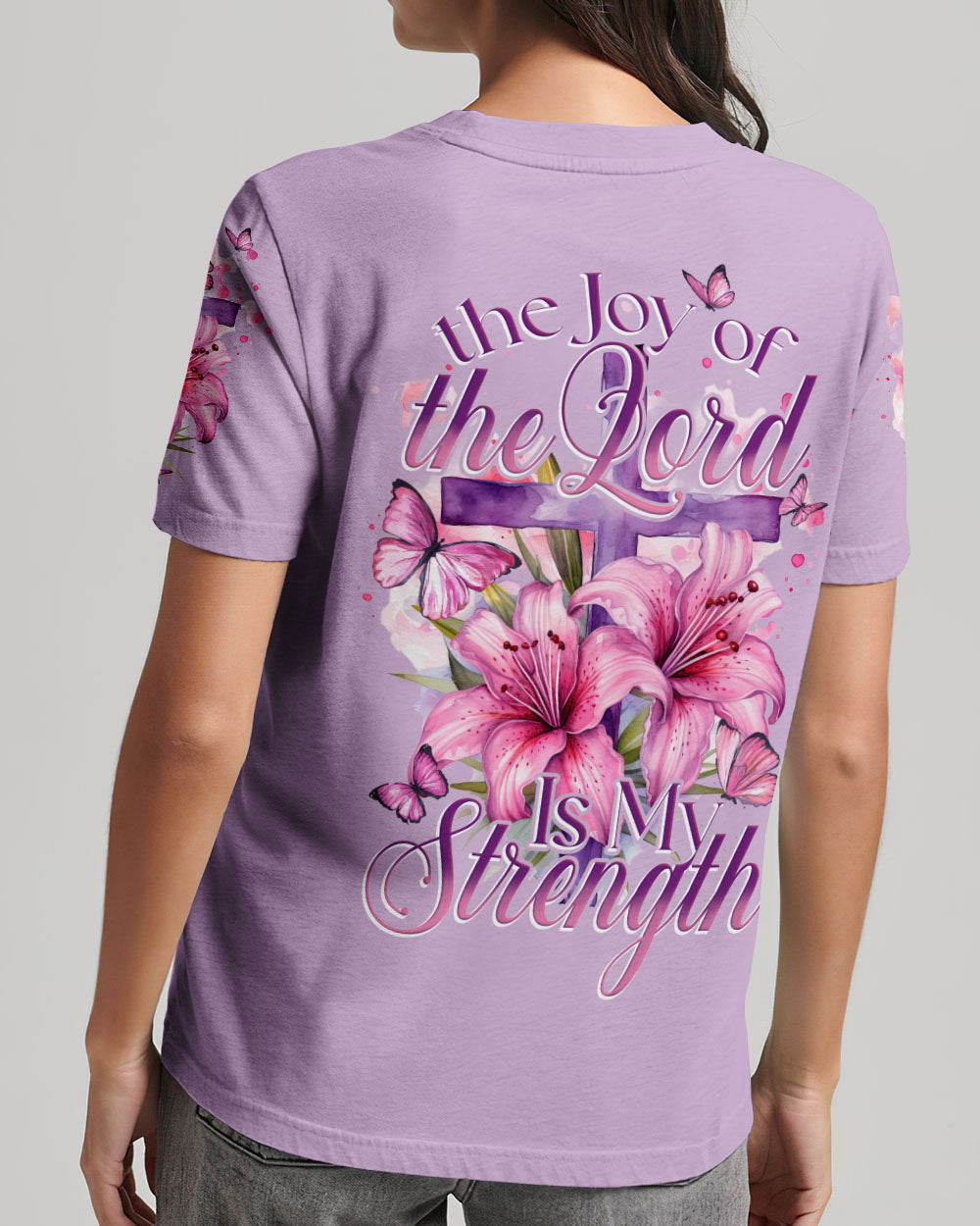 The Joy Of The Lord Women's All Over Print Shirt - Tytd1311231, easychoo.com