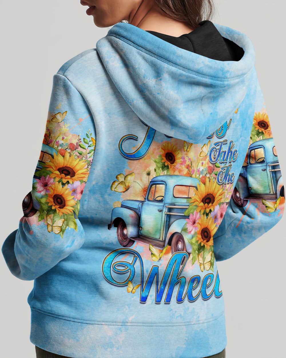 Jesus Take The Wheel Women's All Over Print Shirt - Tyqy1312232, easychoo.com