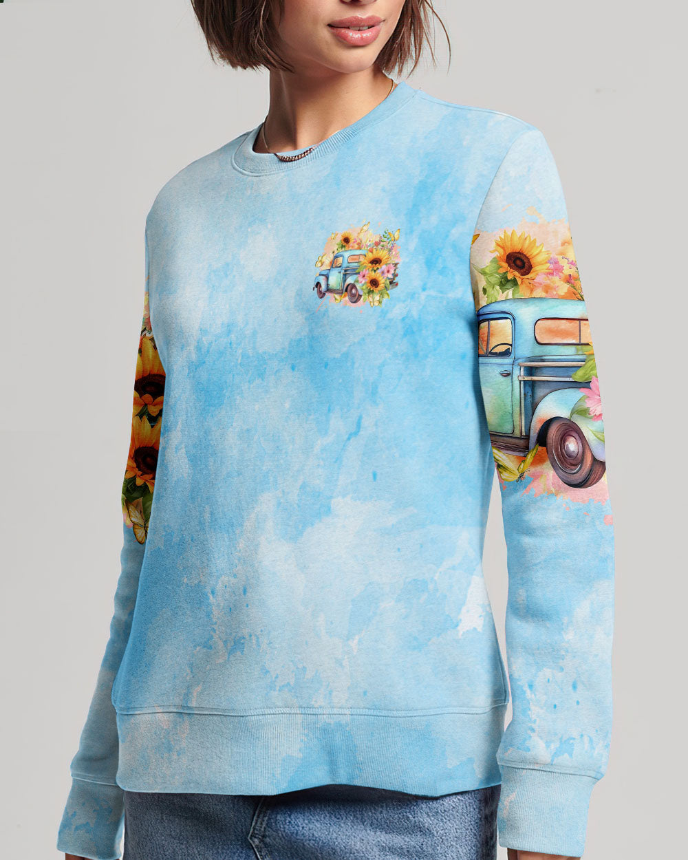 Jesus Take The Wheel Women's All Over Print Shirt - Tyqy1312232, easychoo.com