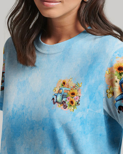 Jesus Take The Wheel Women's All Over Print Shirt - Tyqy1312232, easychoo.com