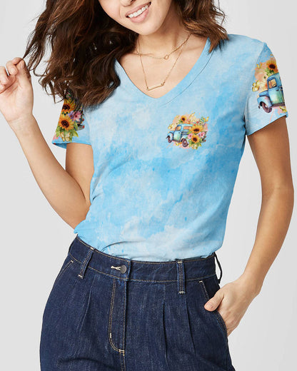 Jesus Take The Wheel Women's All Over Print Shirt - Tyqy1312232, easychoo.com