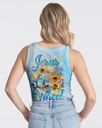 Jesus Take The Wheel Women's All Over Print Shirt - Tyqy1312232, easychoo.com