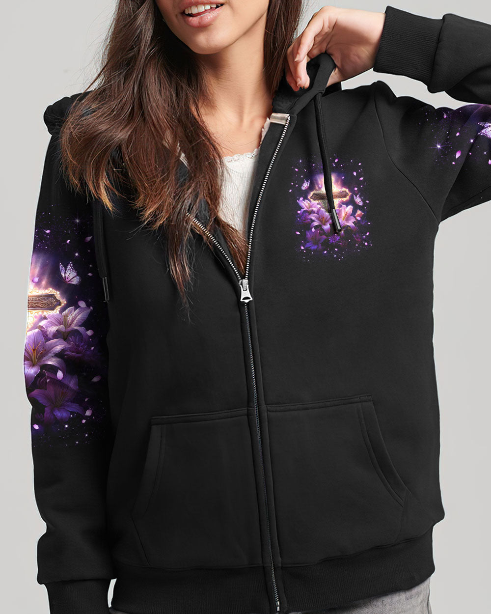 I'm So Thankful For God's Grace And Mercy Women's All Over Print Shirt - Yhkd2501241, easychoo.com