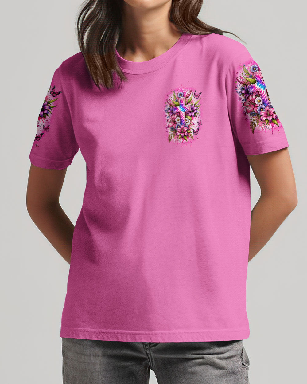 Lord Stood With Me Women's All Over Print Shirt - Tytd05112233, easychoo.com