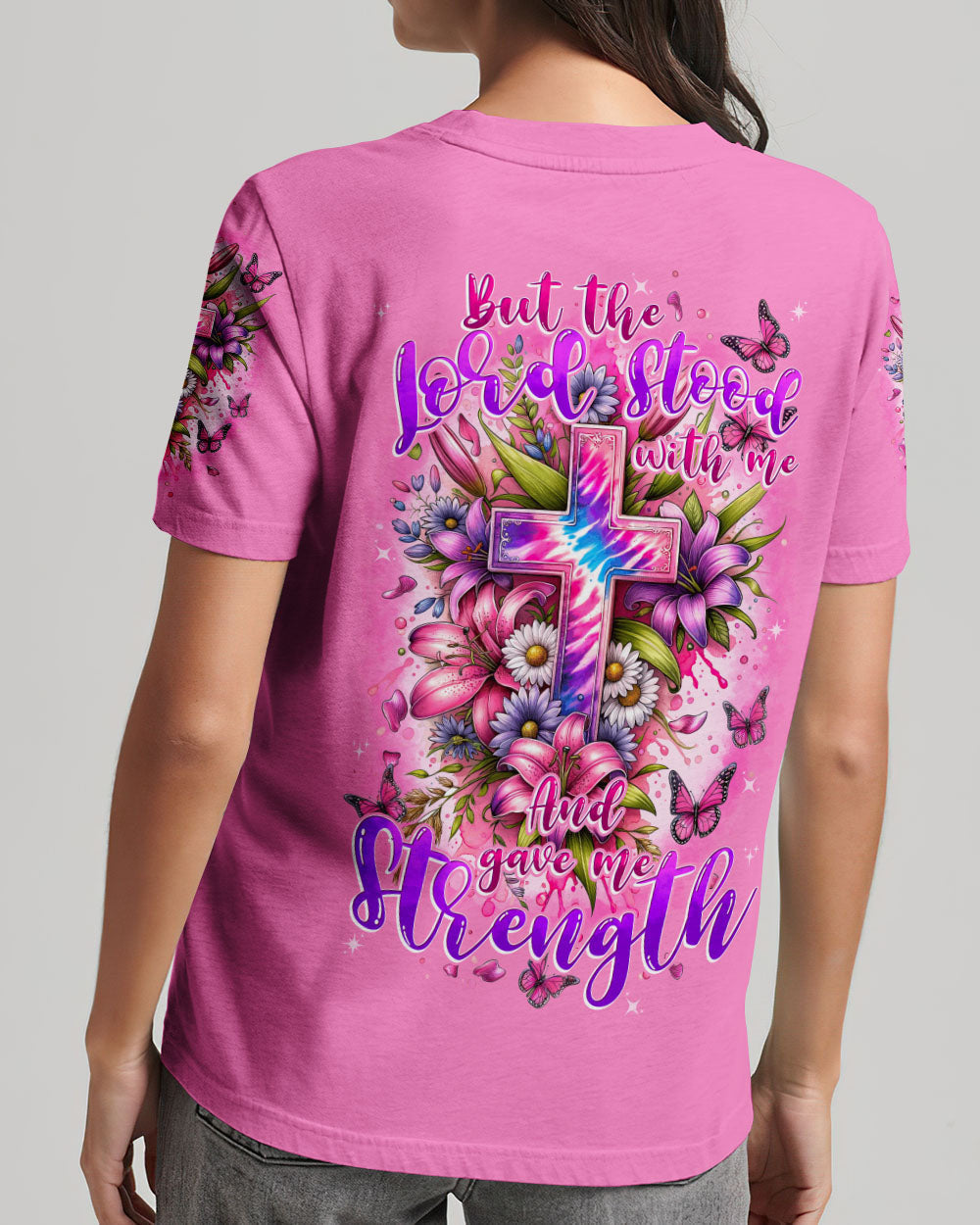 Lord Stood With Me Women's All Over Print Shirt - Tytd05112233, easychoo.com