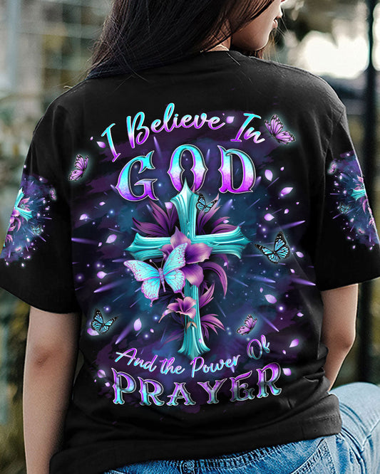 I Believe In God Women's All Over Print Shirt - Yhkd0311232, easychoo.com