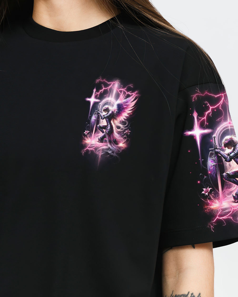 I Believe In God Warrior Women's All Over Print Shirt - Tlnz2211234, easychoo.com