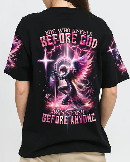 I Believe In God Warrior Women's All Over Print Shirt - Tlnz2211234, easychoo.com