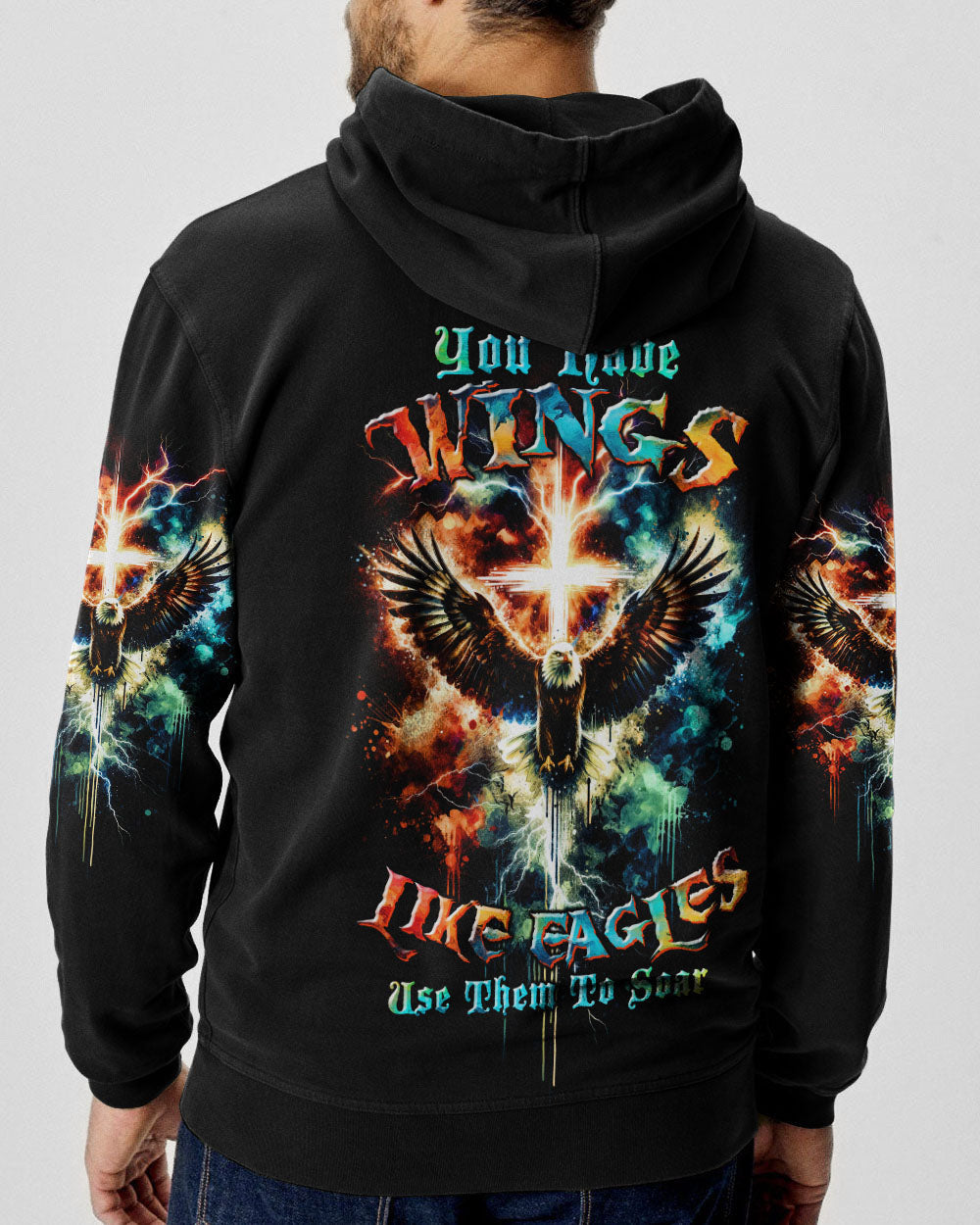 You Have Wings Like Eagles Men's All Over Print Shirt - Tltw1412234, easychoo.com