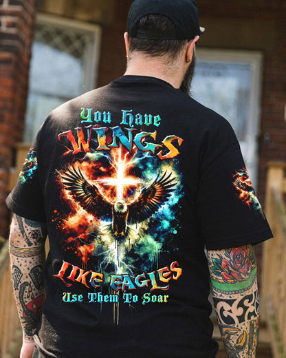 You Have Wings Like Eagles Men's All Over Print Shirt - Tltw1412234, easychoo.com