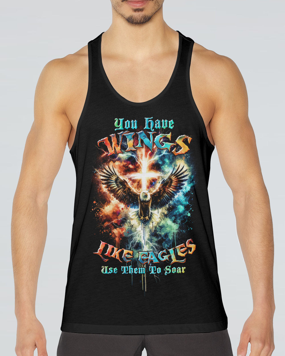 You Have Wings Like Eagles Men's All Over Print Shirt - Tltw1412234, easychoo.com