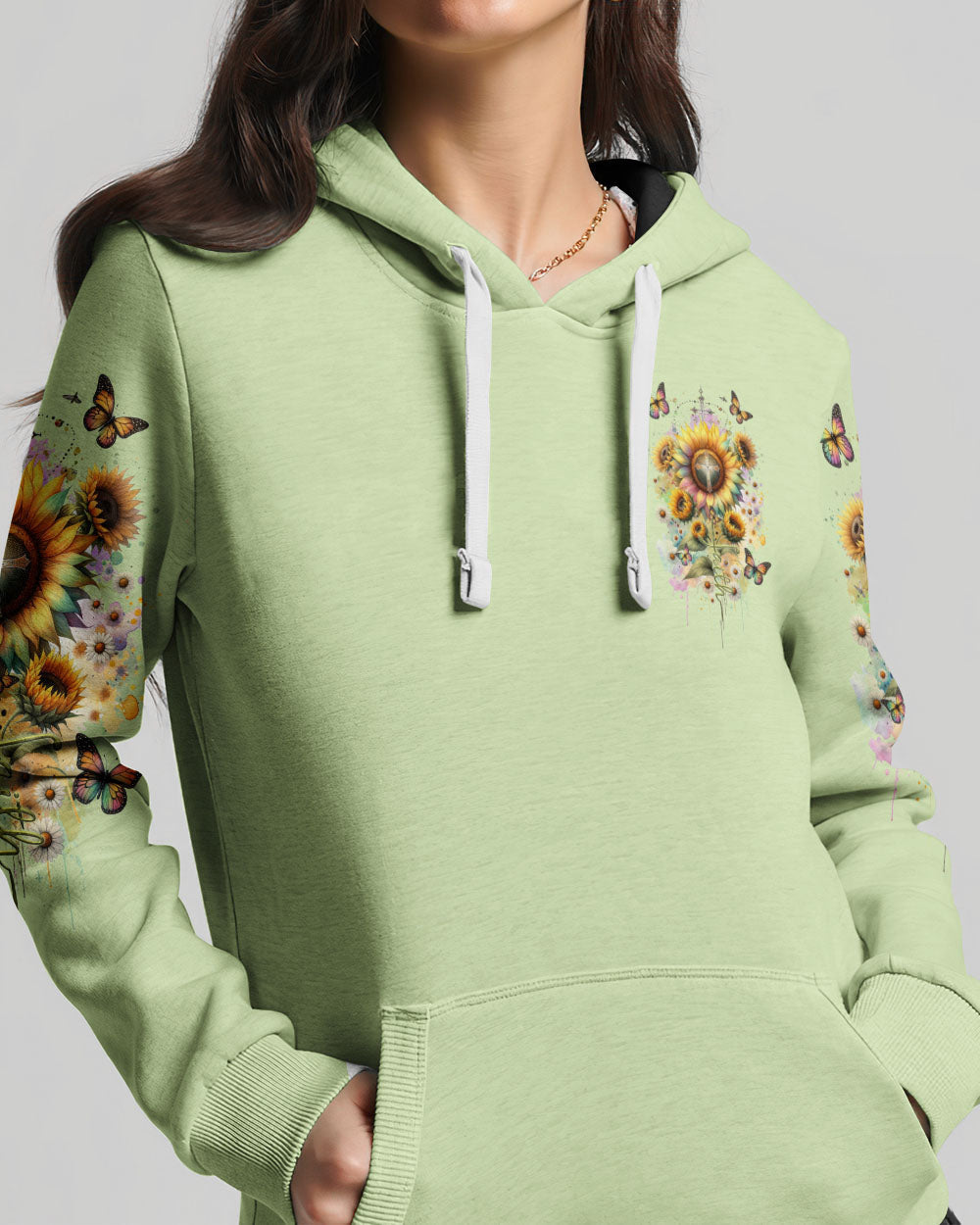 Faith Sunflower Women's All Over Print Shirt - Tltr0812234, easychoo.com