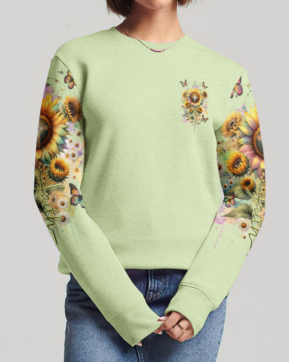 Faith Sunflower Women's All Over Print Shirt - Tltr0812234, easychoo.com