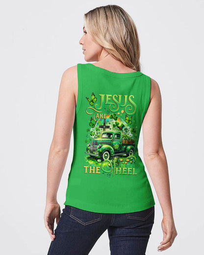 Jesus Take The Wheel Patrick's Day Women's All Over Print Shirt - Tytd0301242, easychoo.com