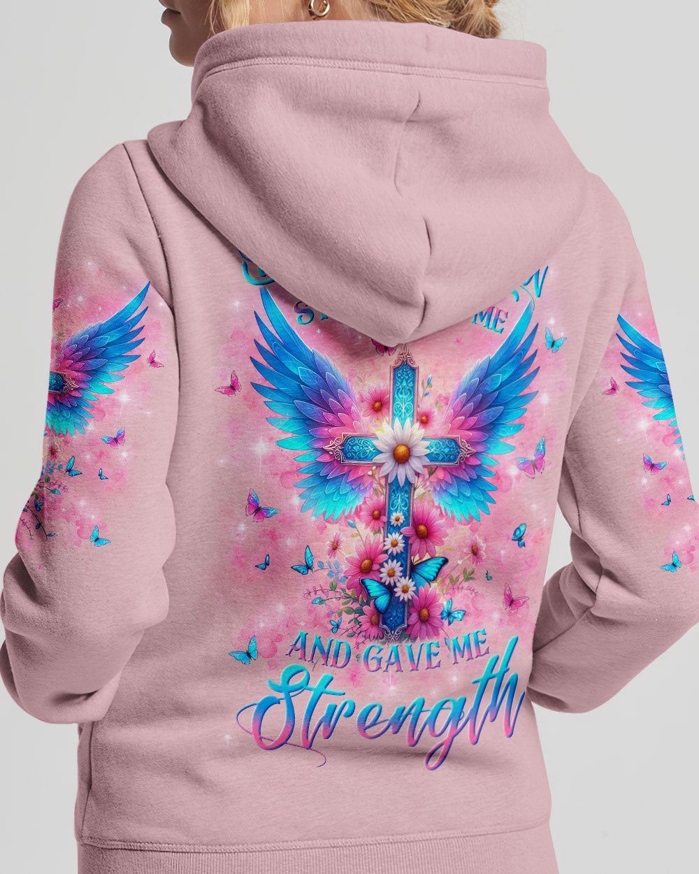 But The Lord Stood With Me Women's All Over Print Shirt - Yhln0712233, easychoo.com