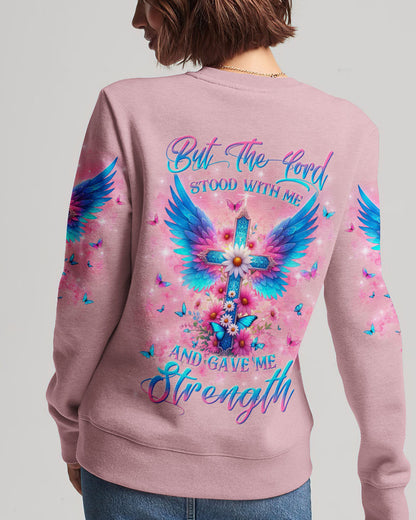 But The Lord Stood With Me Women's All Over Print Shirt - Yhln0712233, easychoo.com