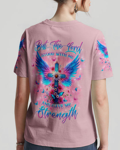 But The Lord Stood With Me Women's All Over Print Shirt - Yhln0712233, easychoo.com