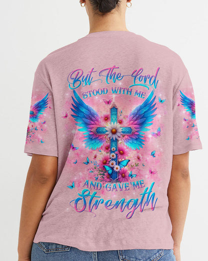 But The Lord Stood With Me Women's All Over Print Shirt - Yhln0712233, easychoo.com