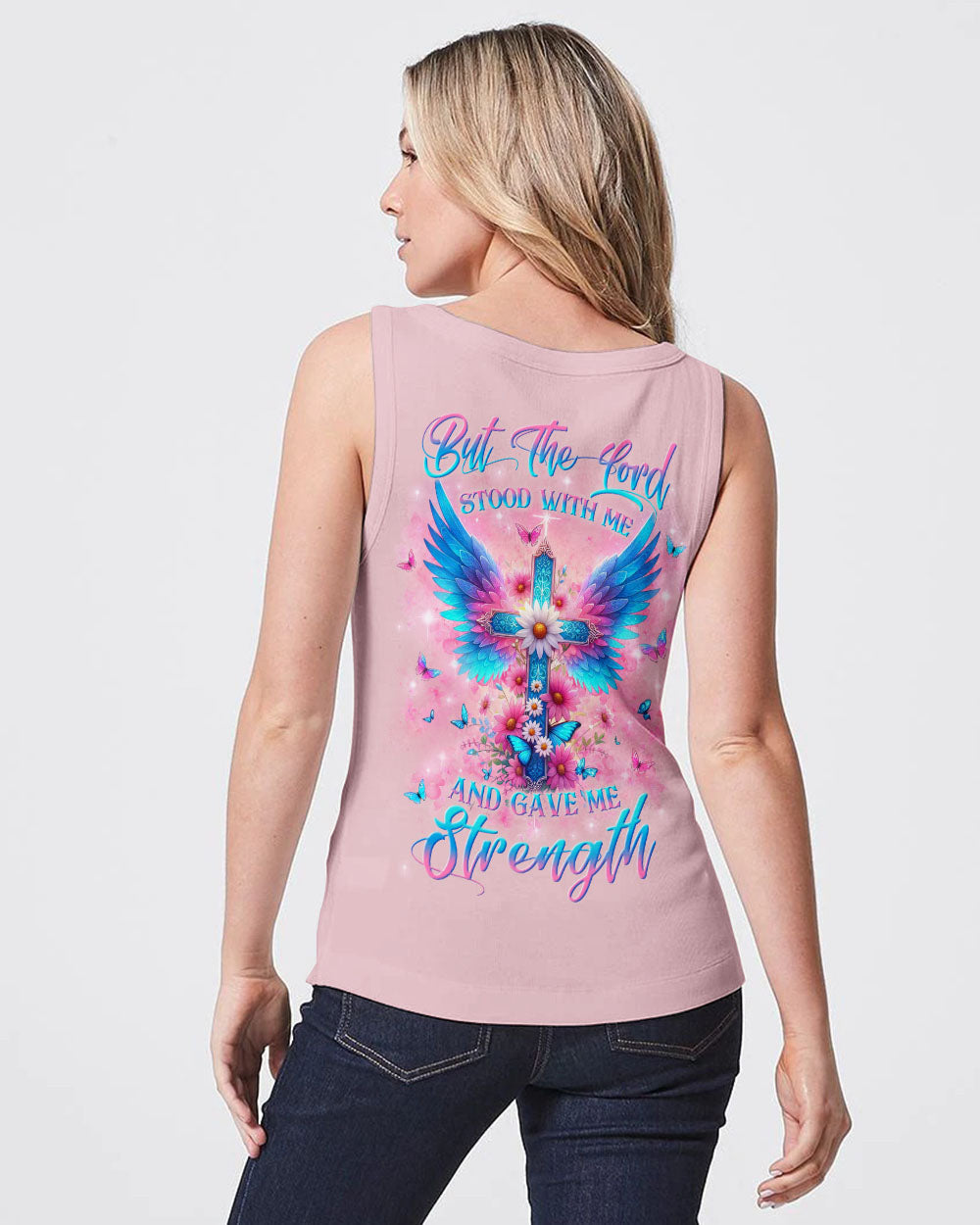 But The Lord Stood With Me Women's All Over Print Shirt - Yhln0712233, easychoo.com