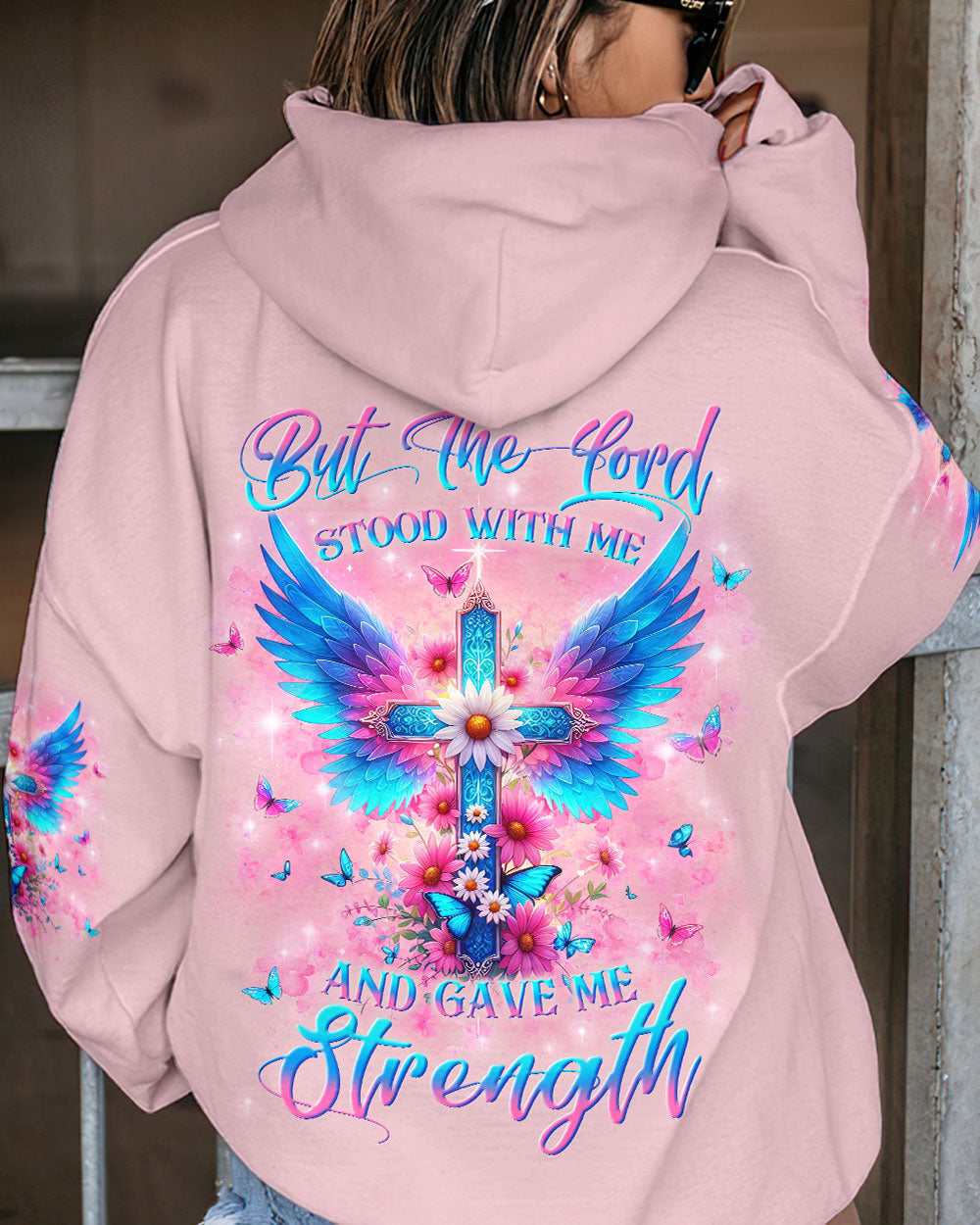 But The Lord Stood With Me Women's All Over Print Shirt - Yhln0712233, easychoo.com