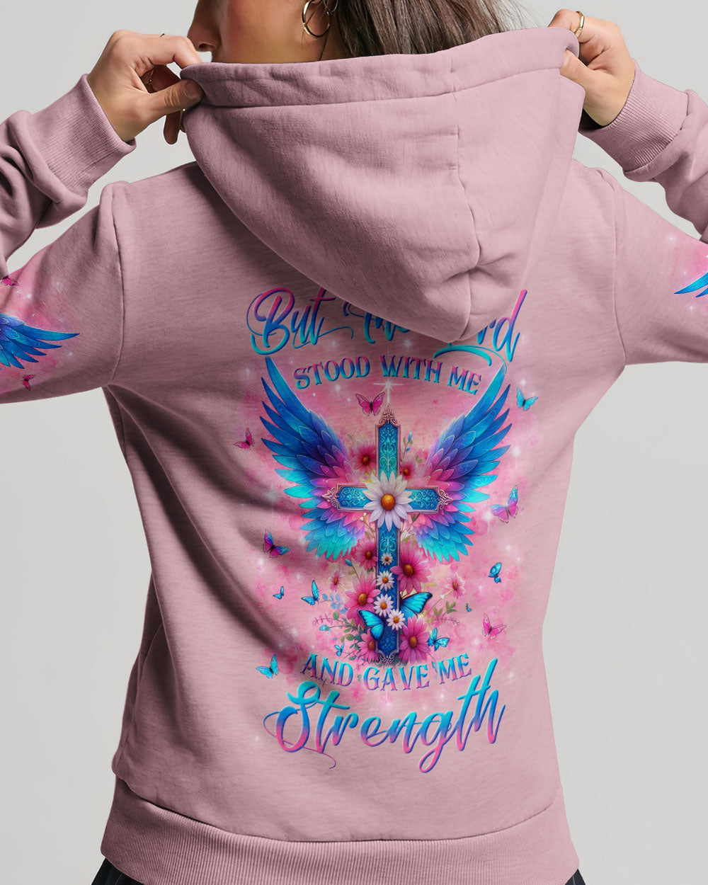 But The Lord Stood With Me Women's All Over Print Shirt - Yhln0712233, easychoo.com