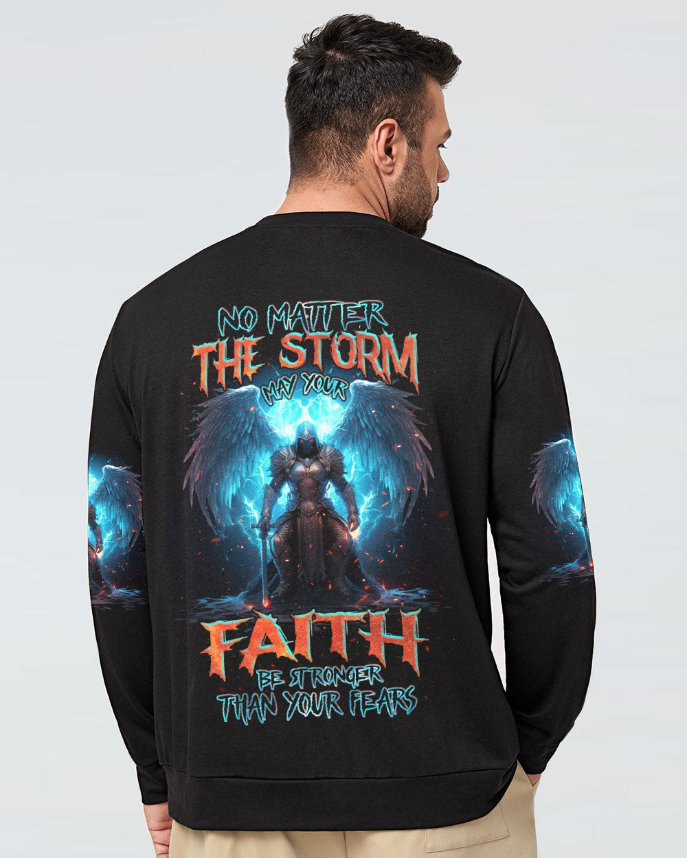 No Matter The Storm Men's All Over Print Shirt - Tlnz2809231, easychoo.com