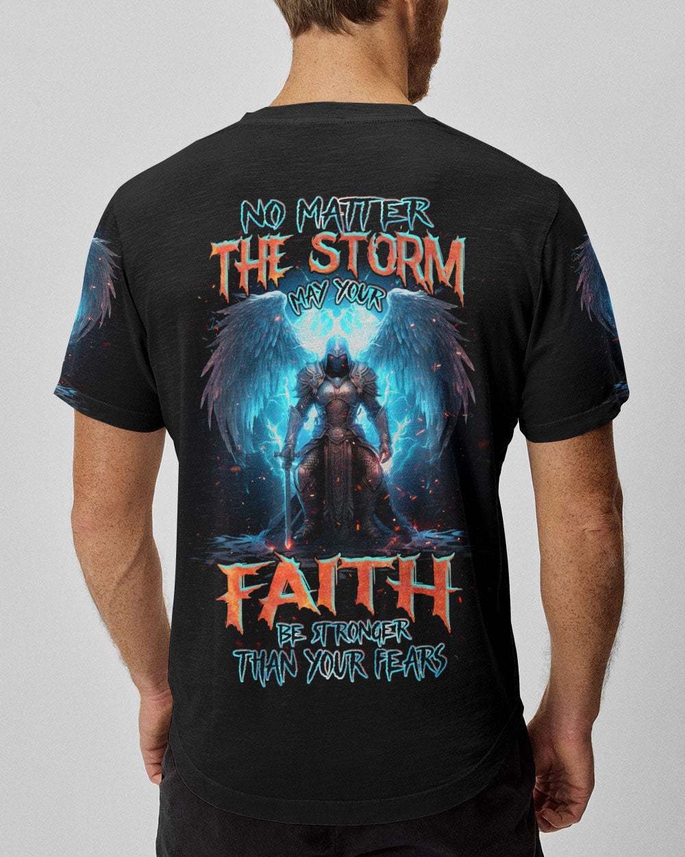 No Matter The Storm Men's All Over Print Shirt - Tlnz2809231, easychoo.com