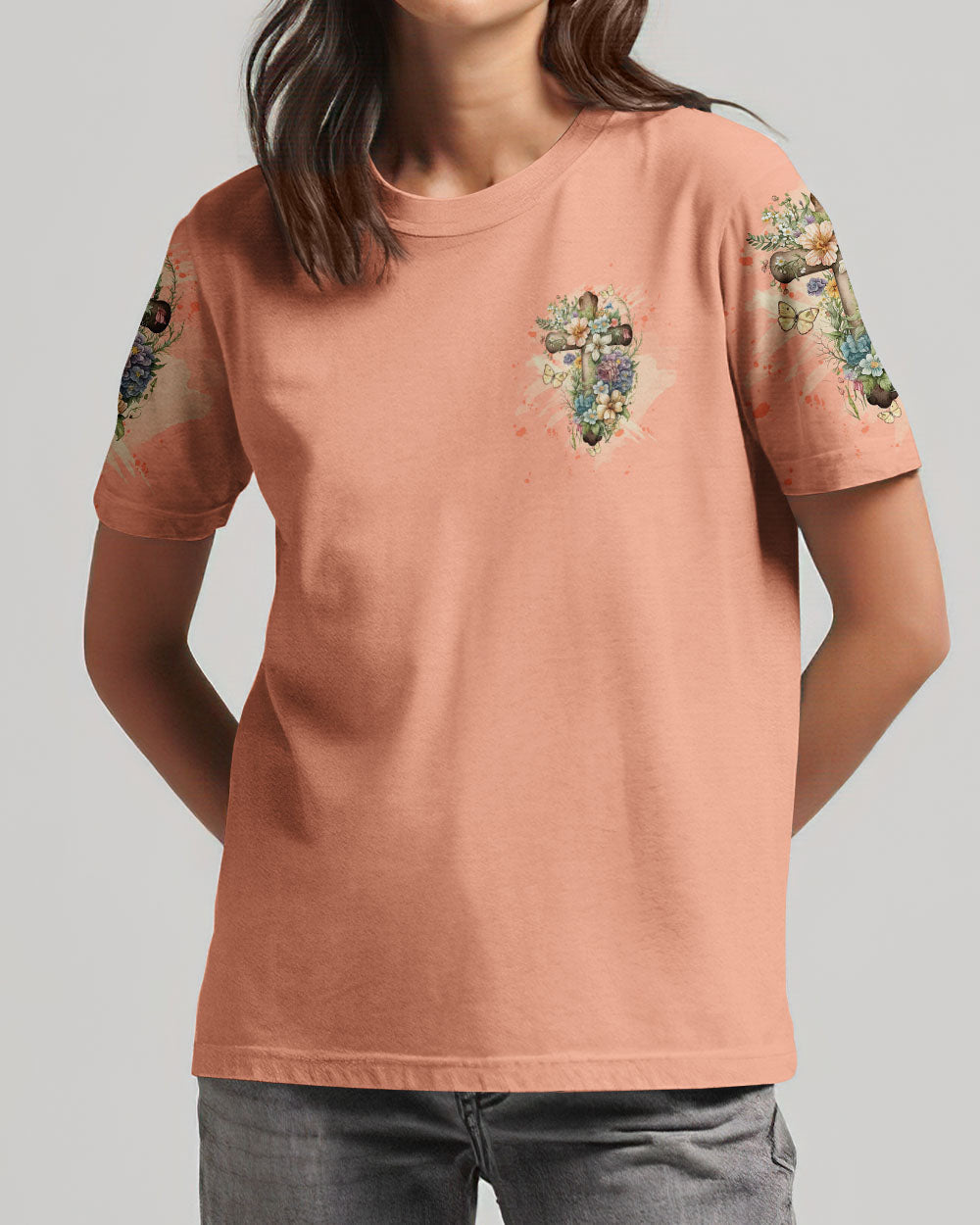 Blessed Is She Who Has Believed Women's All Over Print Shirt - Tltw2009231, easychoo.com