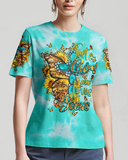 Just A Girl Who Loves Jesus Women's All Over Print - Ty0807231, easychoo.com