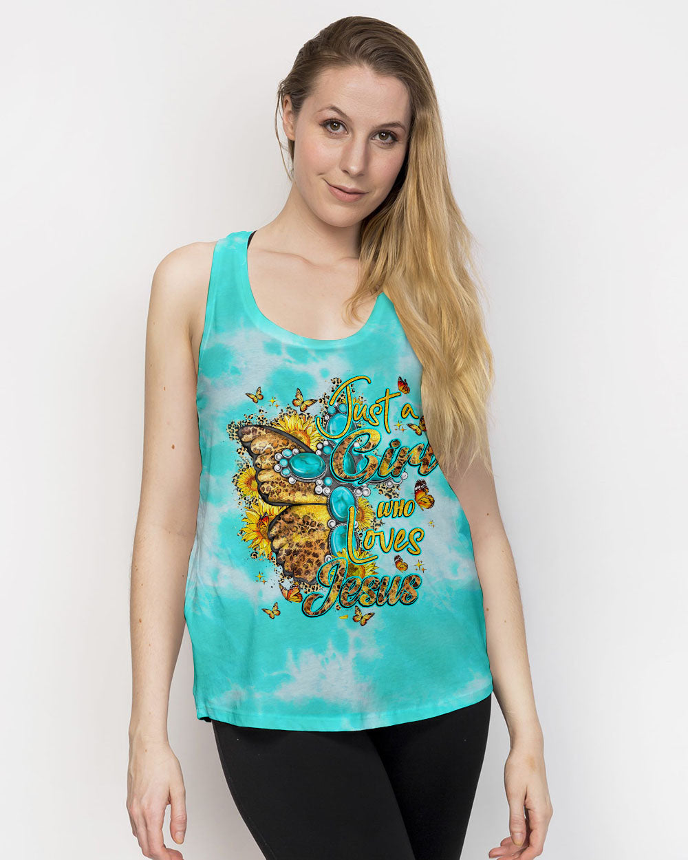 Just A Girl Who Loves Jesus Women's All Over Print - Ty0807231, easychoo.com