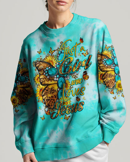 Just A Girl Who Loves Jesus Women's All Over Print - Ty0807231, easychoo.com