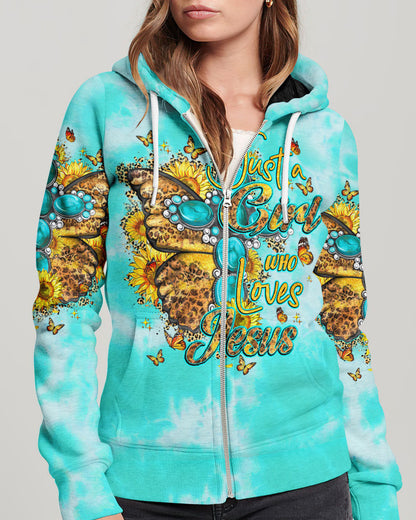 Just A Girl Who Loves Jesus Women's All Over Print - Ty0807231, easychoo.com