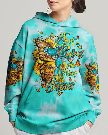 Just A Girl Who Loves Jesus Women's All Over Print - Ty0807231, easychoo.com