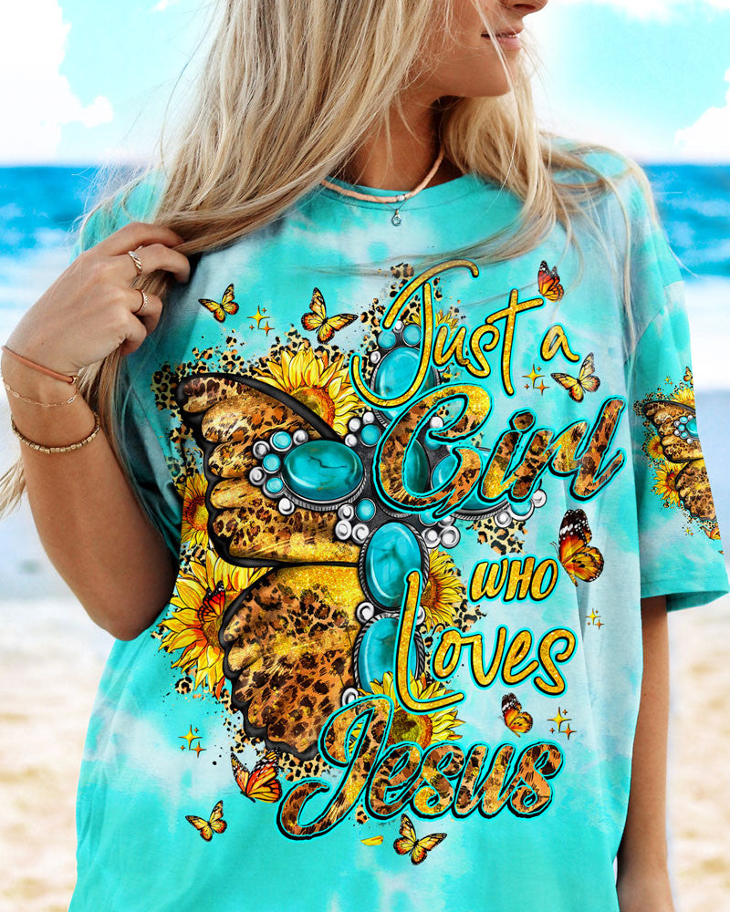 Just A Girl Who Loves Jesus Women's All Over Print - Ty0807231, easychoo.com