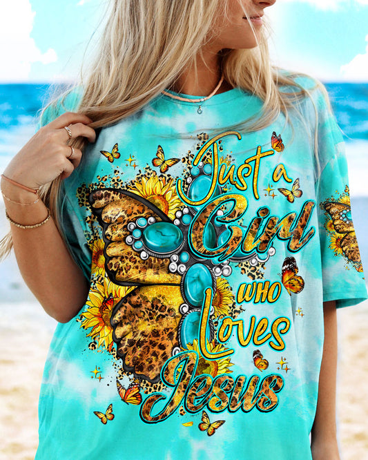 Just A Girl Who Loves Jesus Women's All Over Print - Ty0807231, easychoo.com
