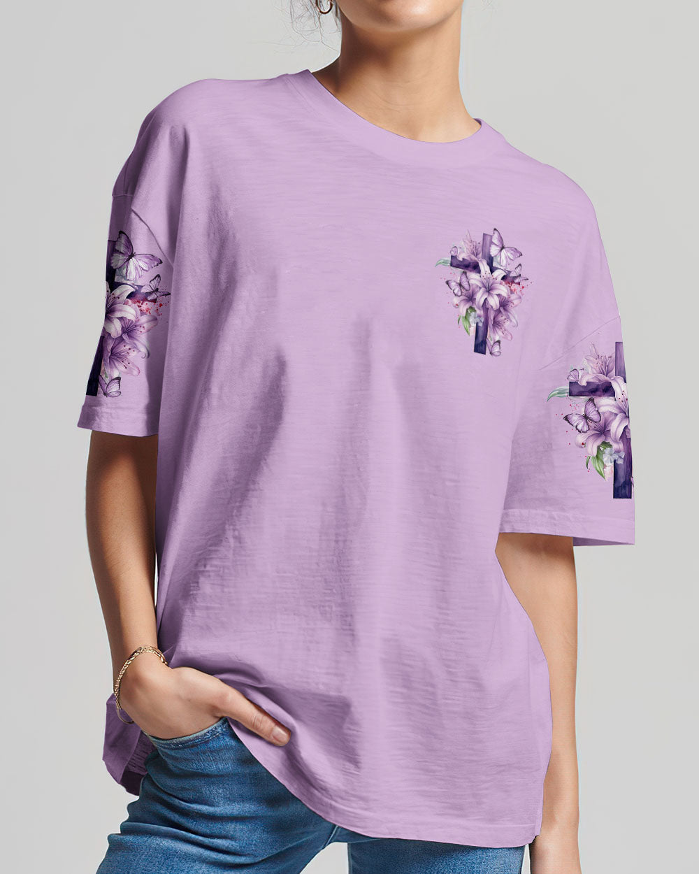 God Is The Only Reason Women's All Over Print Shirt - Tytd2308232, easychoo.com