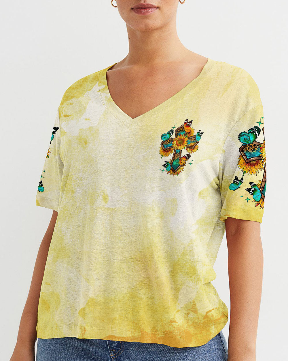 Just A Girl Who Loves Jesus And Horses Women's All Over Print Shirt - Tltw0807236, easychoo.com