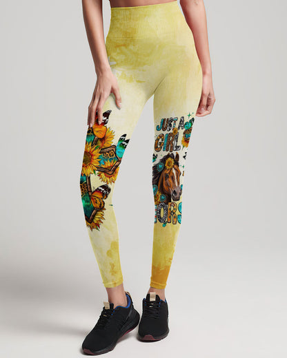 Just A Girl Who Loves Jesus And Horses Women's All Over Print Shirt - Tltw0807236, easychoo.com