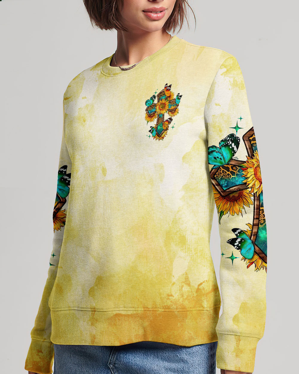 Just A Girl Who Loves Jesus And Horses Women's All Over Print Shirt - Tltw0807236, easychoo.com